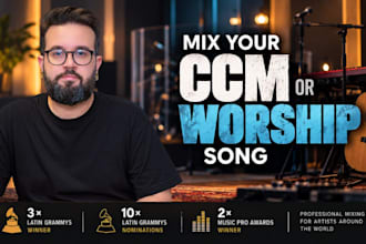 mix your ccm or worship song
