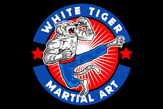 design modern luxury high quality tiger martial art logo with unlimited revision