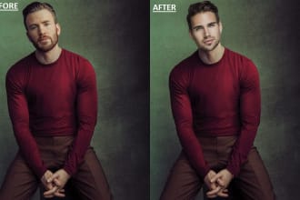 do faces or head change or body change within 1 hour