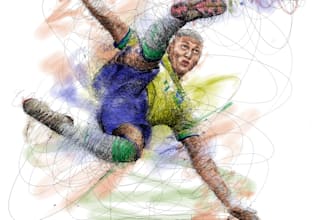 draw your portrait in scribble art style