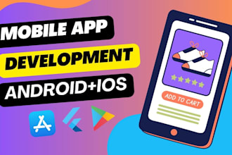 be your mobile app developer android and ios using flutter