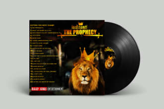 design your album cover art or music artwork