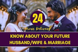 tell you about your future wife or husband and marriage