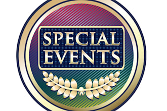 make specially for event logo with any copyrights