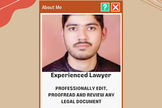 edit, proofread and review any document