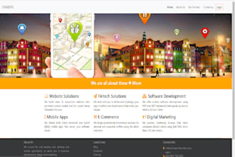 design a multi pages professional looking website for you