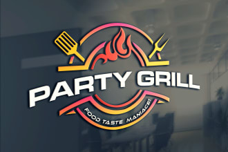 create restaurant,fast food,seafood and cafe logo