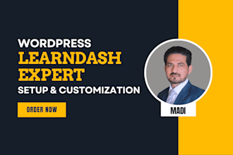 setup learndash lms wordpress website