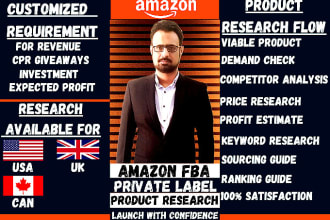 do amazon fba product research for amazon fba private label