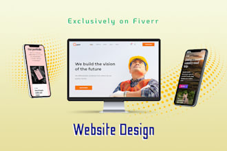 create responsive professional wordpress website design