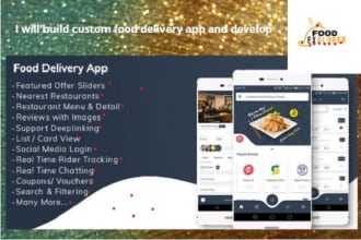 build custom food delivery app like ubereats doordash gruhub