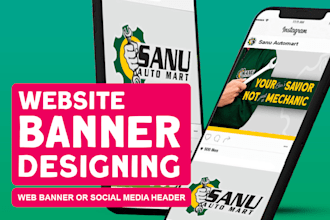design professional web banner