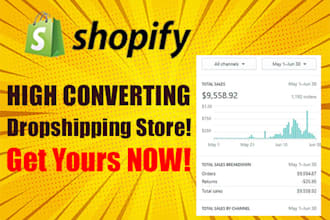 build a shopify ecommerce store