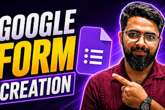 create professional google form or questionnaire in 1 hour