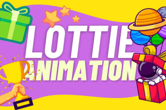 create a lottie animation for your website or app