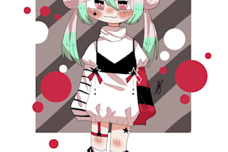 draw a chibi oc or design one for you