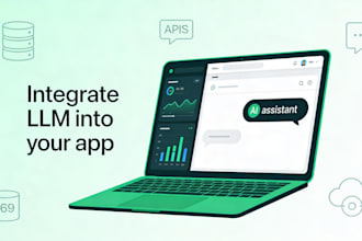 integrate llm into your app for analytics, automation etc