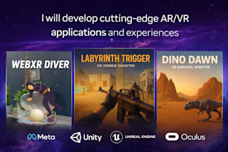 ar VR and unity game development