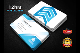 design modern and unique business card