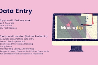 precise data entry and data analytics