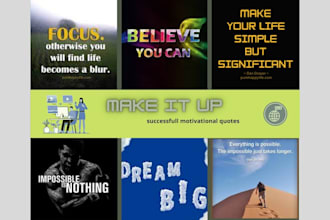 create 1000 motivational quotes incloud with logo username and website URL