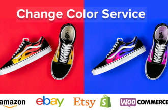 change color of  product, logo or anything