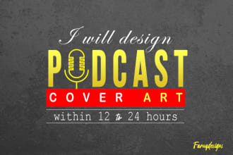 make podcast cover design podcast cover art album cover design