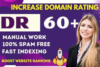 increase domain rating, increase ahrefs domain rating, increase DR 60 plus