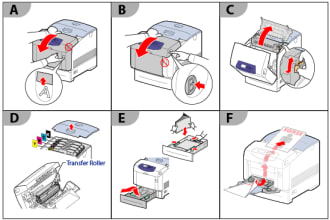 draw vector line art step by step instruction manual for your product