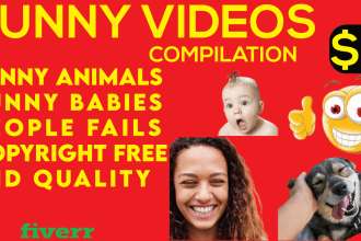 create funny compilation videos for youtube channel