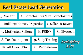 generate best quality real estate leads with skip tracing