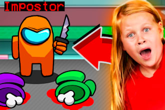 make a increible among us thumbnail for you