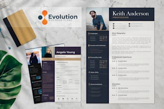 create a compelling, fully designed resume and cover letter