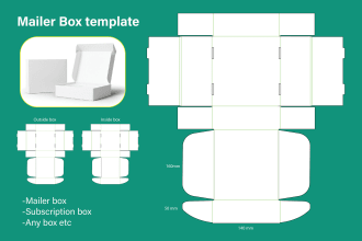 design package, mailer box, and subscription box