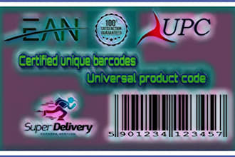 create barcodes for your amazon shopify etsy listings