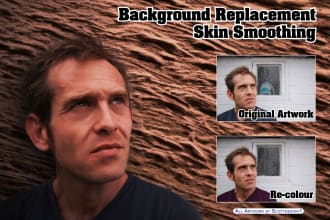 retouch, crop, add or remove background, objects and more