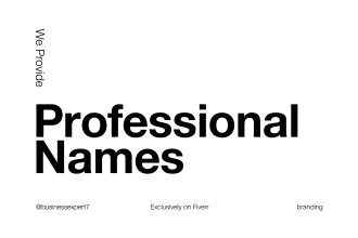 provide professional name ideas with domain suggestions