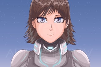 draw the best cartoon portrait for you