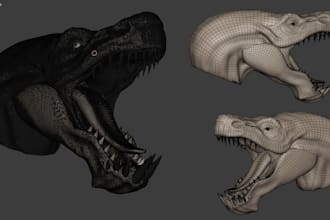 do retopology for any 3d models