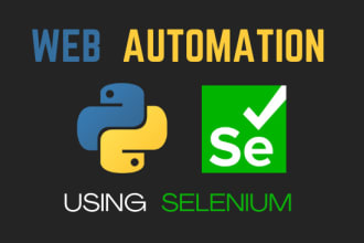 create python bots, scripts to automate jobs