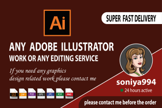 recreate, vectorize, manual trace, redraw, logo in adobe illustrator