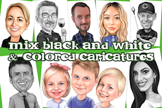 draw a caricature from your photo