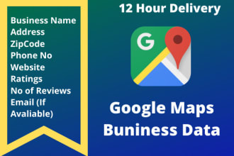 your google map scraper, business data scraper with email