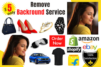 do 100 photos background removal 12 hours