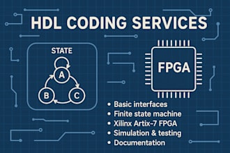 help you implement simple xilinx fpga based hdl project