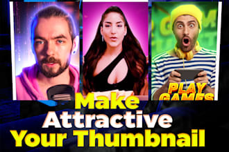 design an outstanding thumbnail for your youtube channel