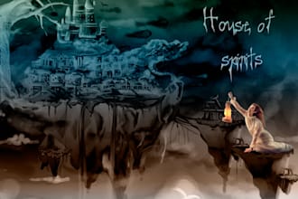 design fantasy book cover illustrations