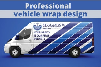 do professional van wrap, car wrap, truck wrap, and vehicle wrap design