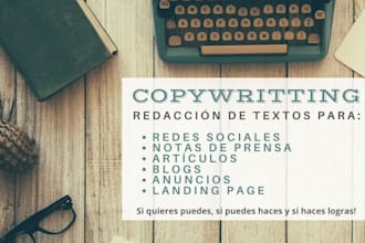 crear textos  atractivos que cautiven a la audiencia
