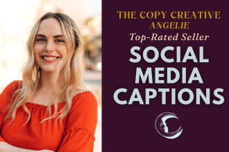 write clever social media captions to boost your engagement